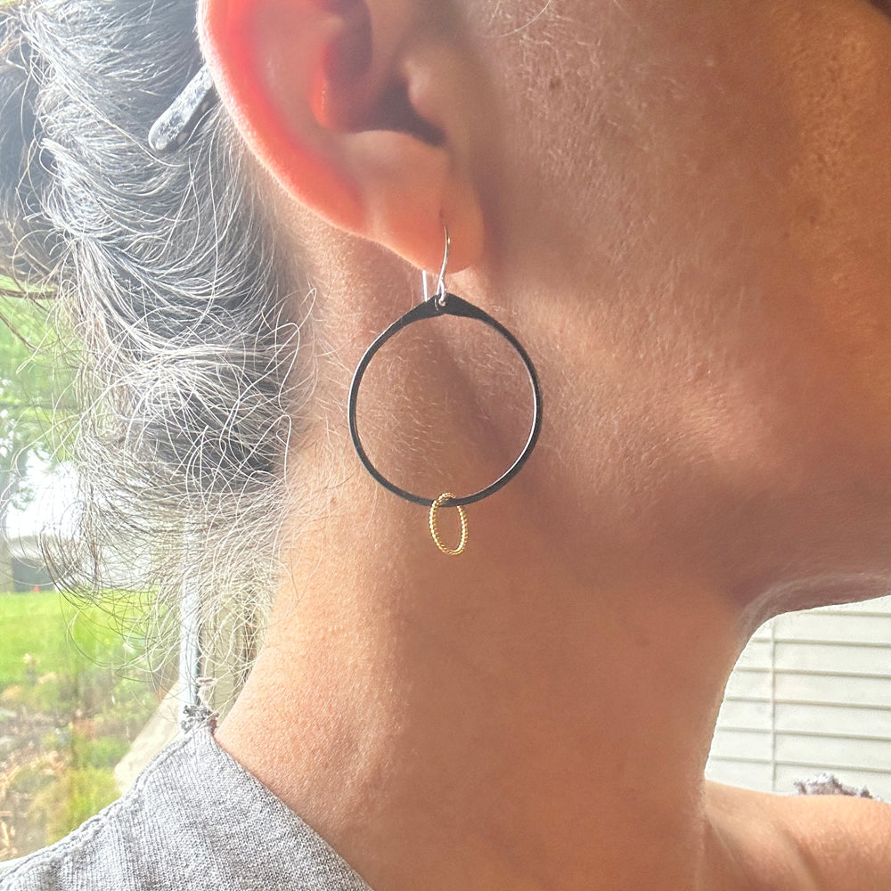 Circle Alchemy Dangle Earrings