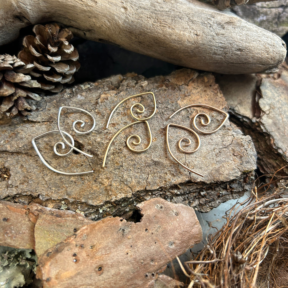 Small Spiral Earrings